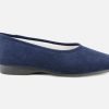 Women Exquise | Exquise - Reve Navy Low Slippers On Labotte