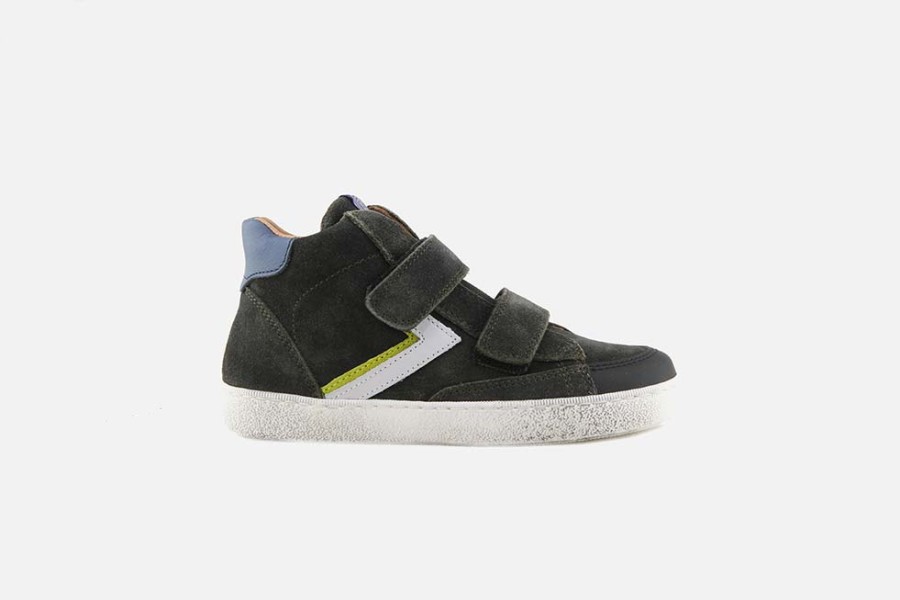 Boys Romagnoli | Romagnoli - Nino Scratch Forest Velcro Shoes On Labotte