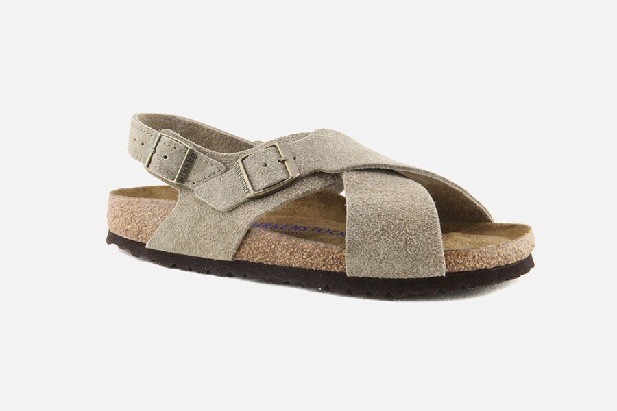Women Birkenstock | Birkenstock - Tulum Sfb Taupe Sandals On Labotte