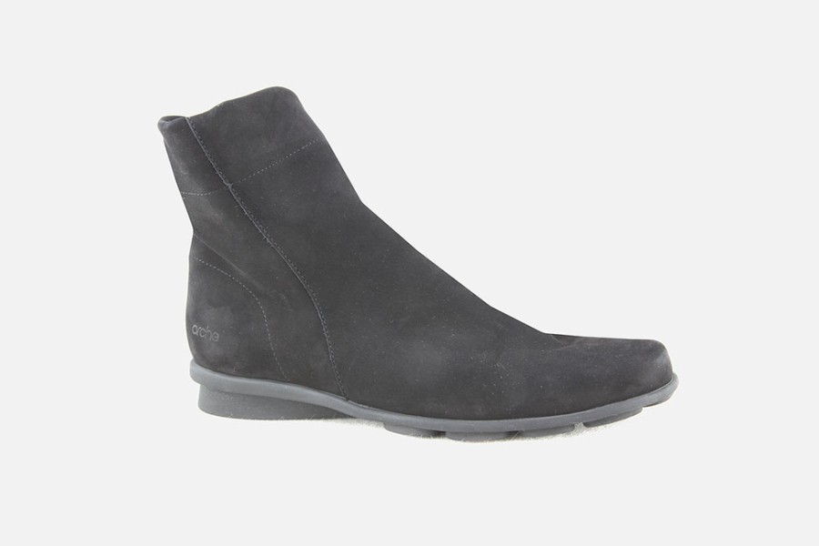 Women Arche | Arche - Deniki Noir Ankle Boots On Labotte
