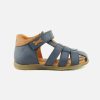 Boys Stones and Bones | Stones And Bones - Saro Blue Cognac Sandals On Labotte