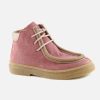 Girls Romagnoli | Romagnoli - Agathe Pivoine Lace-Up Boots On Labotte