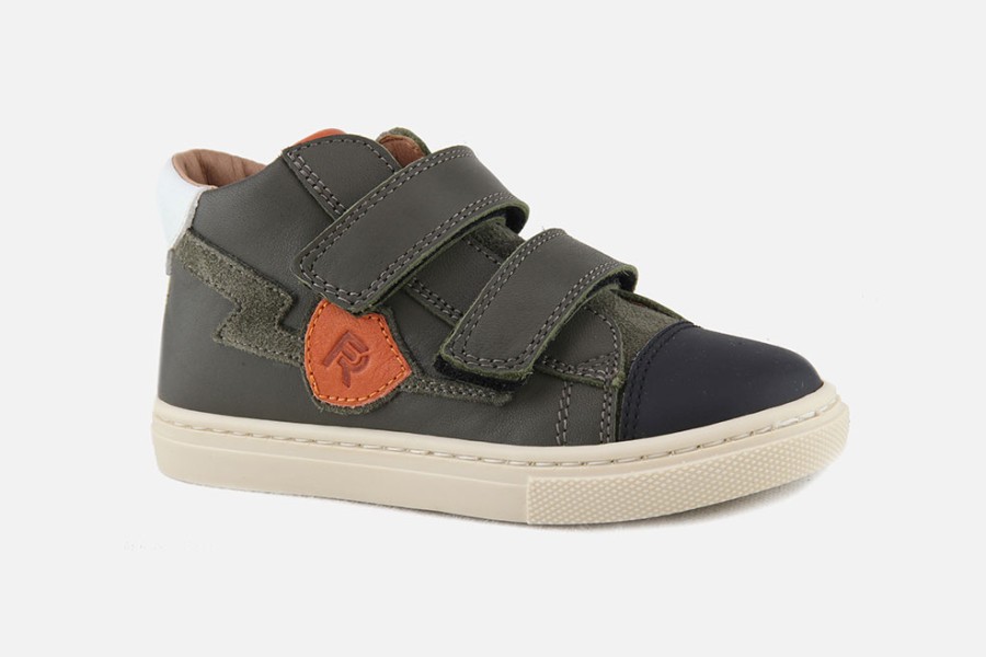 Boys Romagnoli | Romagnoli - Milton Kaki Lace-Up Boots On Labotte