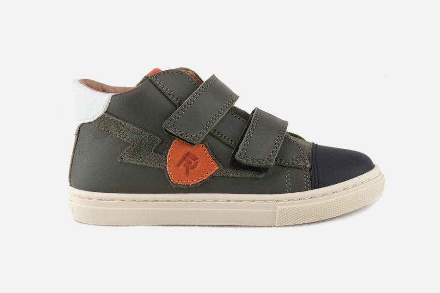 Boys Romagnoli | Romagnoli - Milton Kaki Lace-Up Boots On Labotte