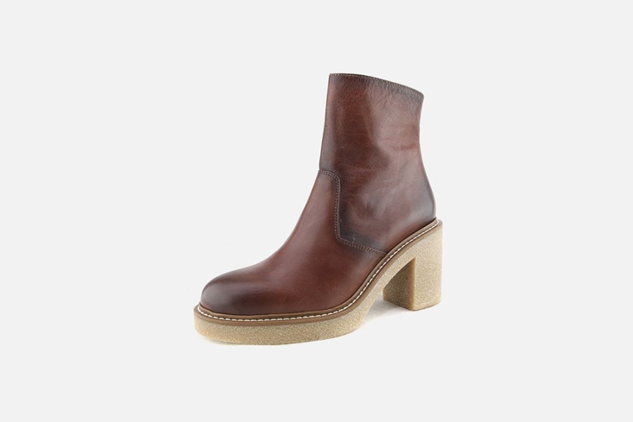 Women Weekend | Weekend - Wombat Chesnut Antic Ankle Boots On Labotte