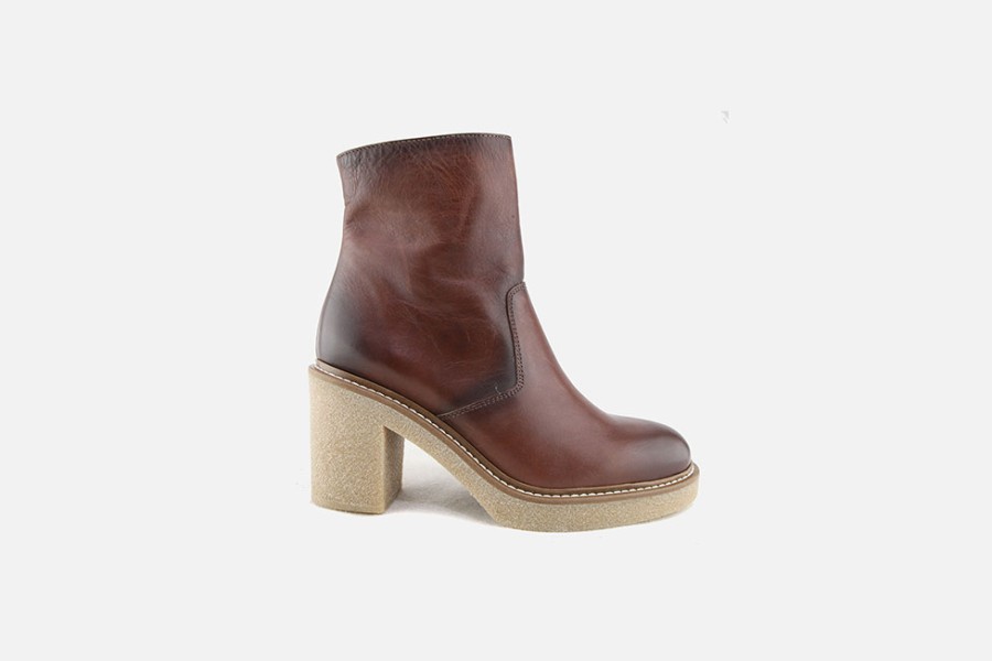 Women Weekend | Weekend - Wombat Chesnut Antic Ankle Boots On Labotte