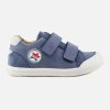 Boys Bellamy | Bellamy - Vivien Scratch Bleu Velcro Shoes On Labotte