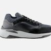 Men Fabi | Fabi - Fabi 55 Black Grey Sneakers On Labotte