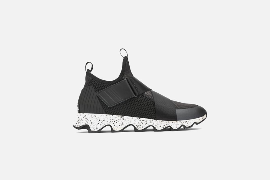 Women Sorel | Sorel - Kinetic Sneaker Black Sneakers On Labotte