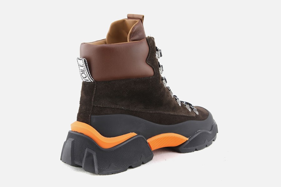 Men Voile Blanche | Voile Blanche - Cat 02 Trek Hi Brown Lace-Up Boots On Labotte
