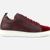 Women Goldmud | Goldmud - Kool Burgundy Sneakers On Labotte