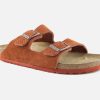 Men Birkenstock | Birkenstock - Arizona Desert Burnt Sandals On Labotte