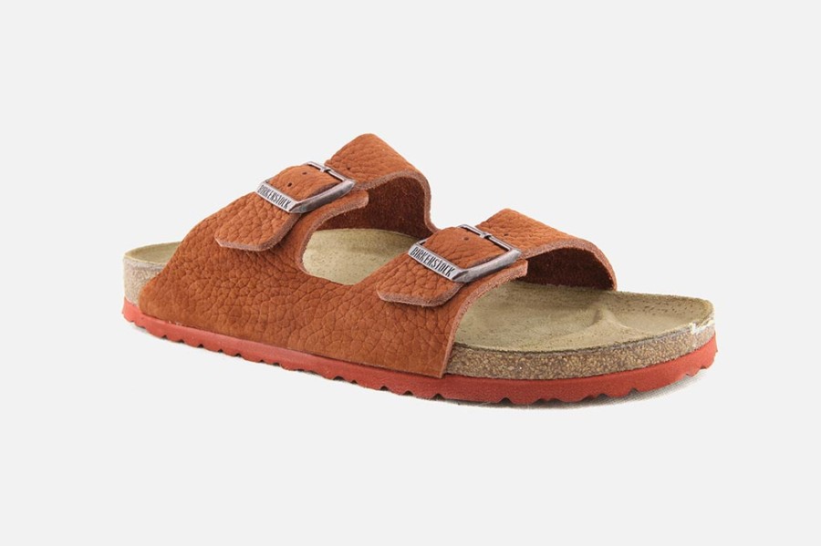 Men Birkenstock | Birkenstock - Arizona Desert Burnt Sandals On Labotte