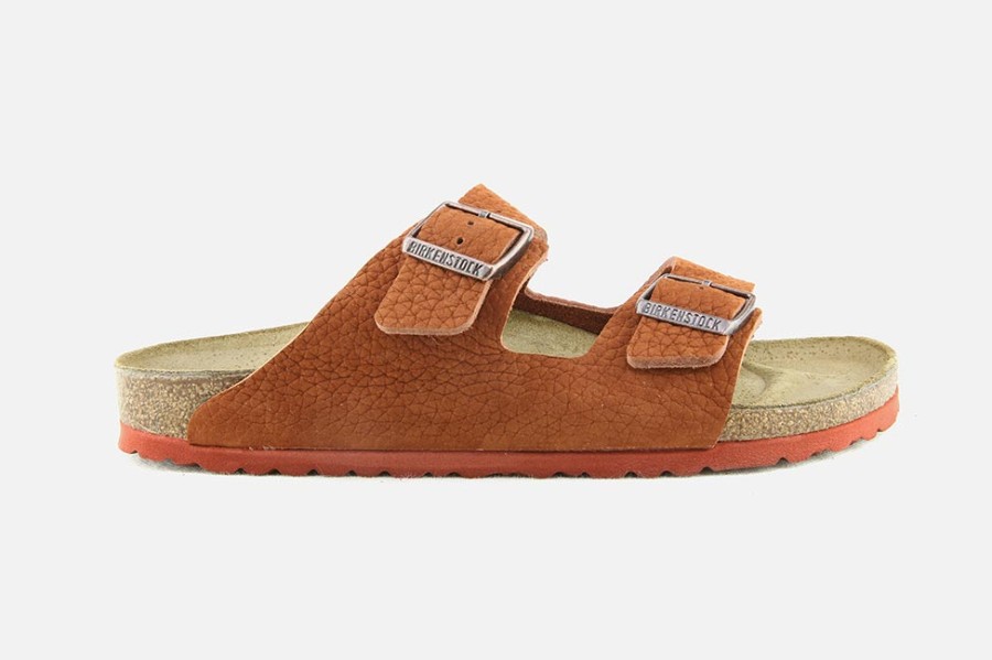 Men Birkenstock | Birkenstock - Arizona Desert Burnt Sandals On Labotte