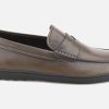 Men Tod's | Tod'S - Marzo Brown Loafers On Labotte