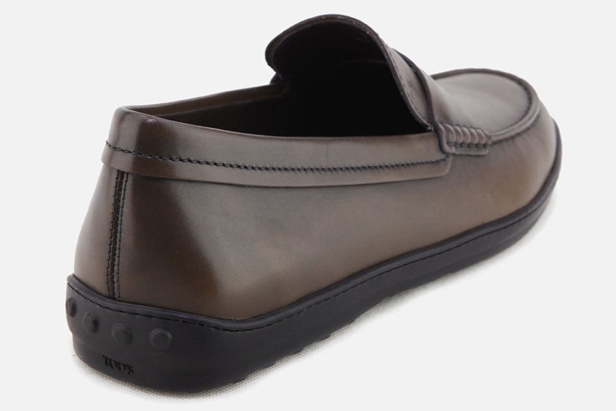 Men Tod's | Tod'S - Marzo Brown Loafers On Labotte