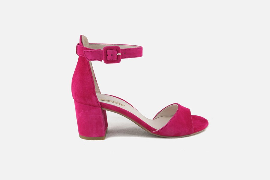 Women Paul Green | Paul Green - Parador Fuxia Sandals On Labotte