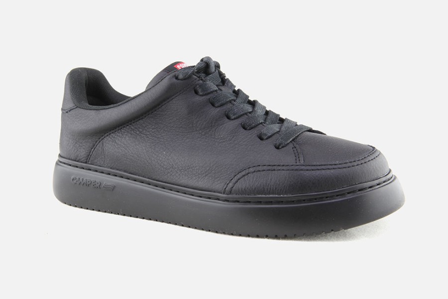Men Camper | Camper - Runner K21 All Black Sneakers On Labotte
