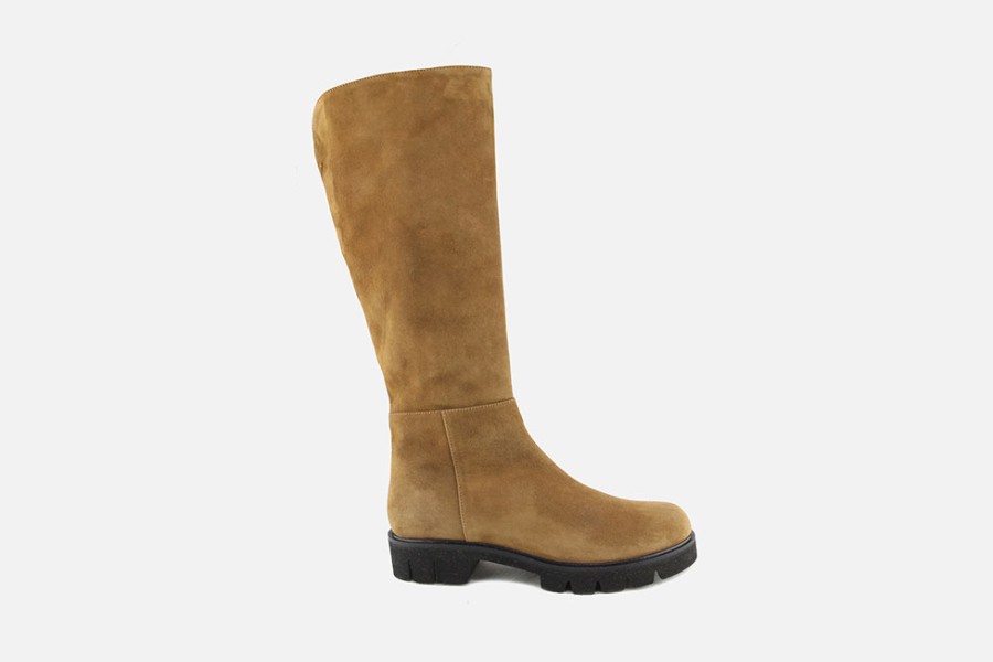 Women Cervone | Cervone - Cleo Botte Tabacco Boots On Labotte