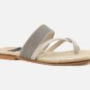 Women Gaimo | Gaimo - Gaimo Nuit Stone Sandals On Labotte