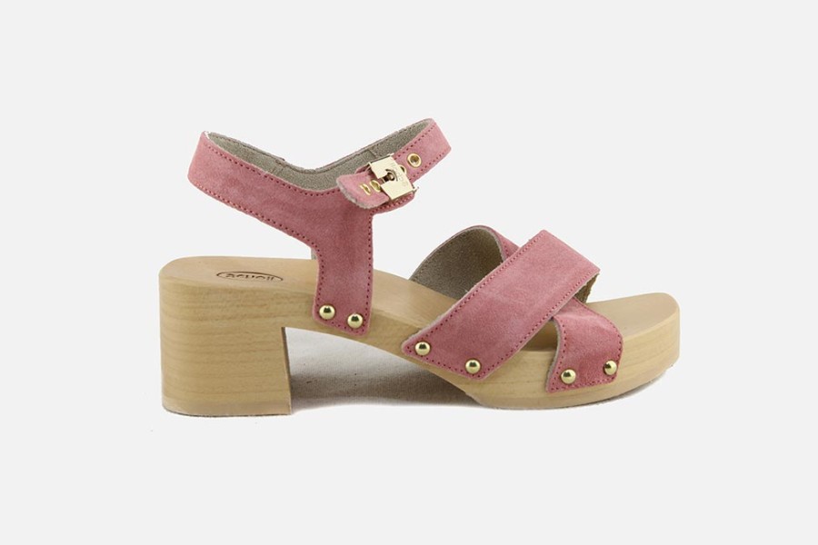 Women Scholl | Scholl - Pescura Cate Pink Sandals On Labotte