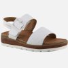 Women Mephisto | Mephisto - Melysa Mobils Softy Blanc Sandals On Labotte
