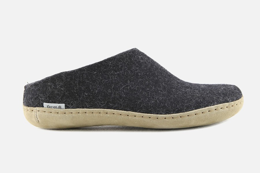 Women Glerups | Glerups - Glad Gris Low Slippers On Labotte