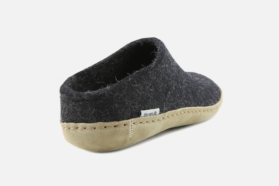 Women Glerups | Glerups - Glad Gris Low Slippers On Labotte