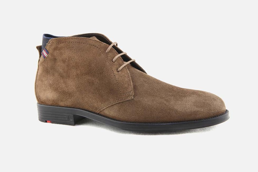 Men LLOYD | Lloyd - Patriot Havanna Lace-Up Boots On Labotte