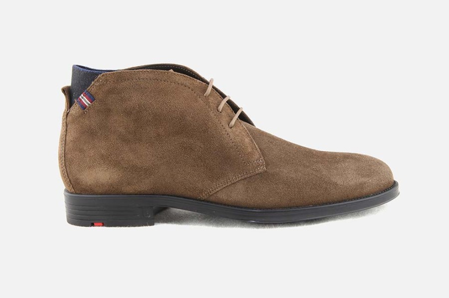 Men LLOYD | Lloyd - Patriot Havanna Lace-Up Boots On Labotte