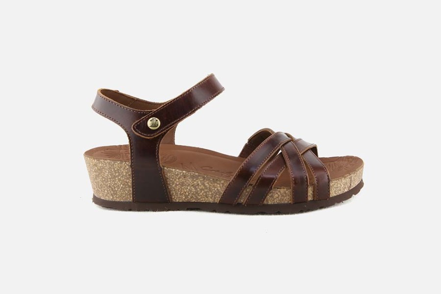 Women Panama Jack | Panama Jack - Chiqui Brown Sandals On Labotte
