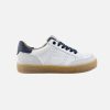 Boys Acebos | Acebos - Accelere Blanc Lace-Up Shoes On Labotte
