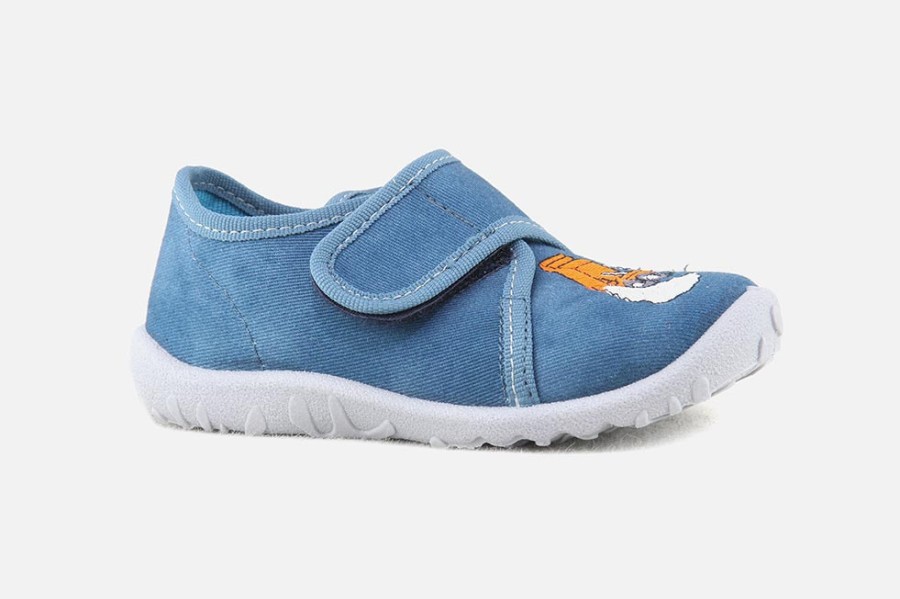 Boys Superfit | Superfit - Kiki Pelleteuse Low Slippers On Labotte