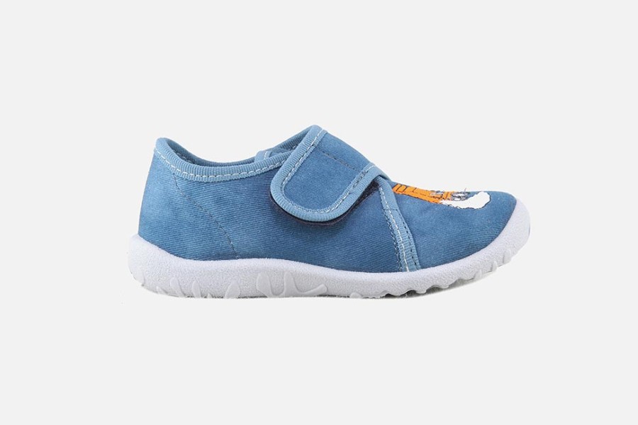 Boys Superfit | Superfit - Kiki Pelleteuse Low Slippers On Labotte