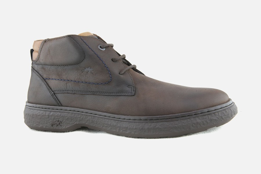 Men Fluchos | Fluchos - Arcadia Marron Lace-Up Boots On Labotte