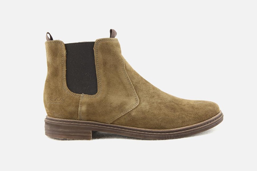 Girls Pom d'Api | Pom D'Api - Brother Jodzip Coffee Ankle Boots On Labotte