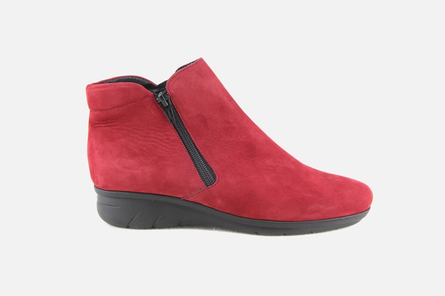 Women Hirica | Hirica - Fusain Ruby Ankle Boots On Labotte