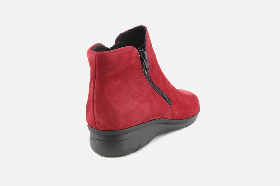 Women Hirica | Hirica - Fusain Ruby Ankle Boots On Labotte