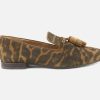 Women Pedro Miralles | Pedro Miralles - Magnetic Tabacco Leo Loafers On Labotte