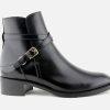 Women Artami | Artami - Collina Black Ankle Boots On Labotte