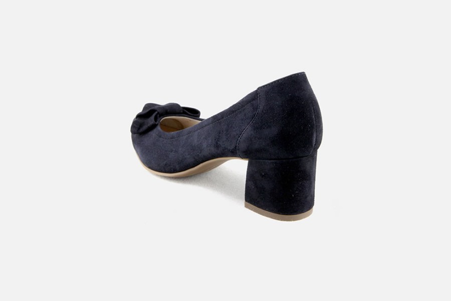 Women Paul Green | Paul Green - Perceneige D Bleu Pumps On Labotte