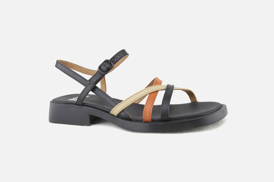 Women Camper | Camper - Dana Twins Sandale Noir Sandals On Labotte