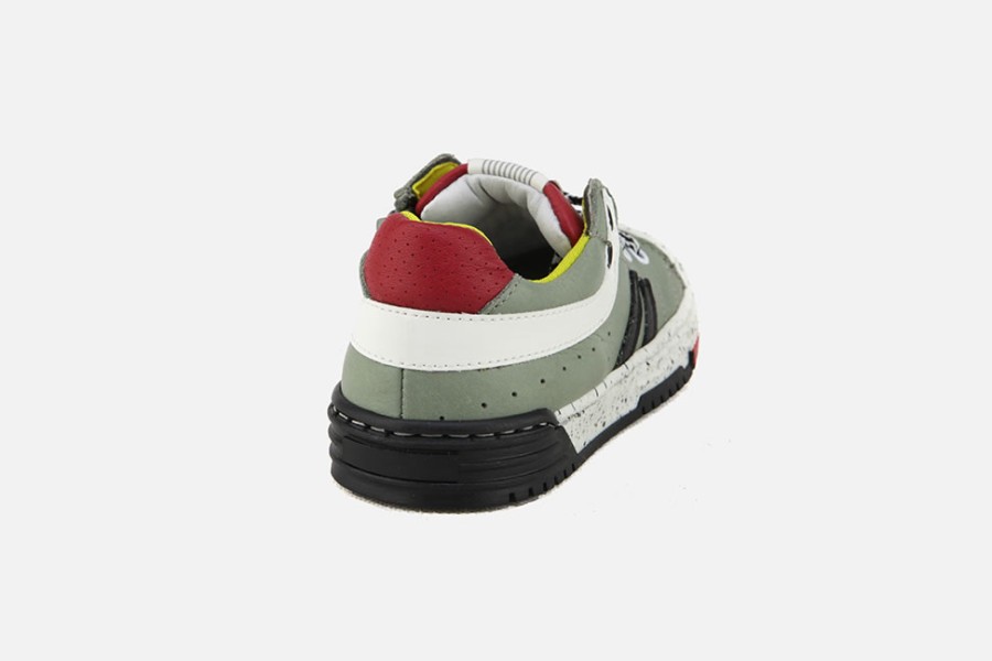 Boys Romagnoli | Romagnoli - Magnum Kaki Lace-Up Shoes On Labotte