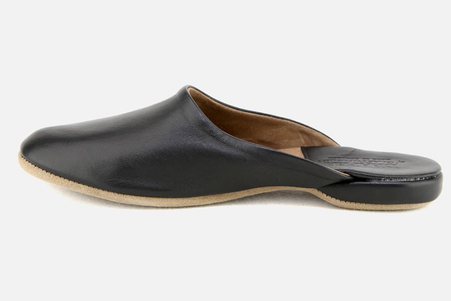 Men Draper | Draper - Buckingham Black Low Slippers On Labotte