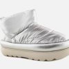 Women UGG | Ugg - Classic Maxi Mini Silver Ankle Boots On Labotte