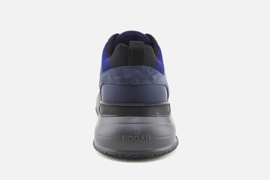 Men Hogan | Hogan - Hogan Interaction New Blue Sneakers On Labotte