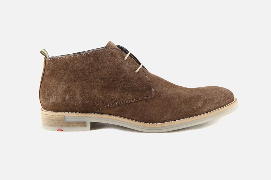 Men LLOYD | Lloyd - Darius Havanna Lace-Up Boots On Labotte