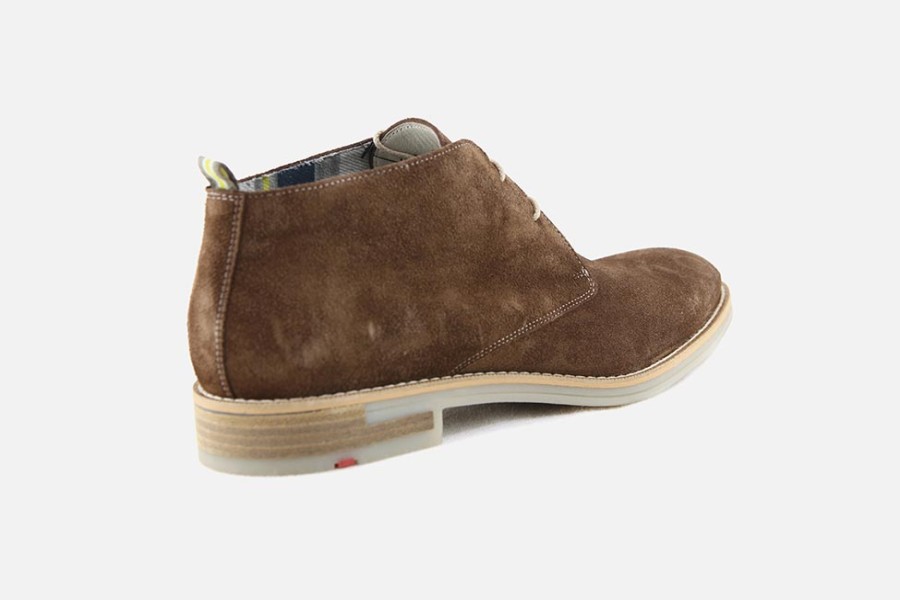 Men LLOYD | Lloyd - Darius Havanna Lace-Up Boots On Labotte