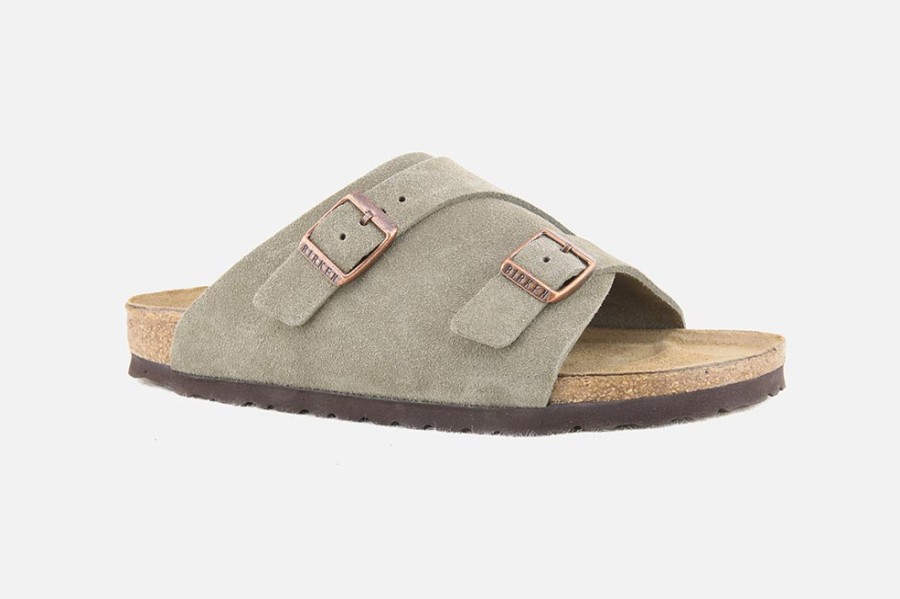 Women Birkenstock | Birkenstock - Zurich Sfb Taupe Sandals On Labotte