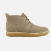 Men Ecco | Ecco - Crepe Tray Chukka Sand Lace-Up Boots On Labotte